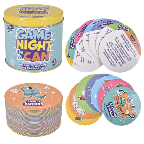 Card Game Night in a Can