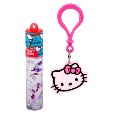 Hello Kitty Lip Gloss With Keychain