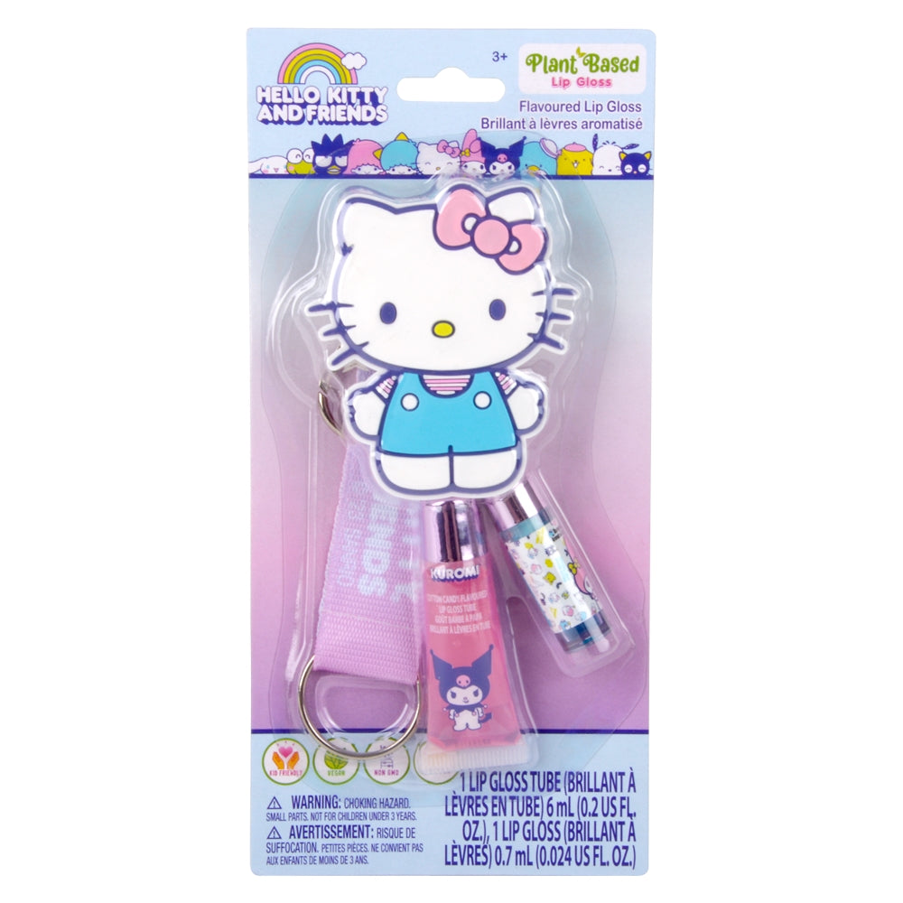Hello Kitty Lip Gloss Bag Accessory Set