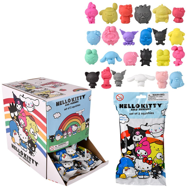 Hello Kitty Squishes 2-Pack (1 DSP)