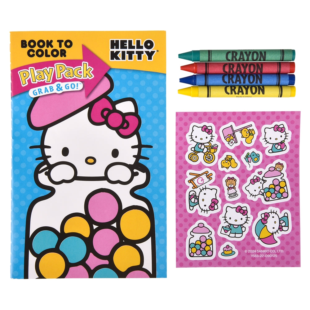 Hello Kitty Coloring & Sticker Play Pack