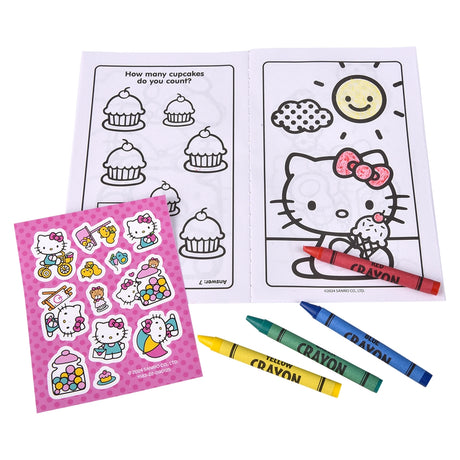 Hello Kitty Coloring & Sticker Play Pack
