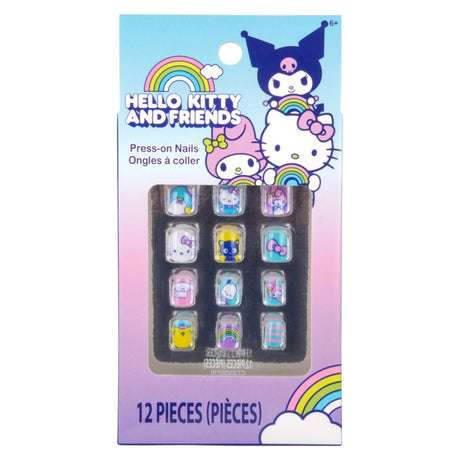 Hello Kitty & Friends Press-On Nails 12 Pack