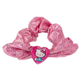 Hello Kitty Scrunchie Set With 2 Hair Clips
