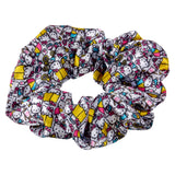 Hello Kitty Scrunchie Set With 2 Hair Clips
