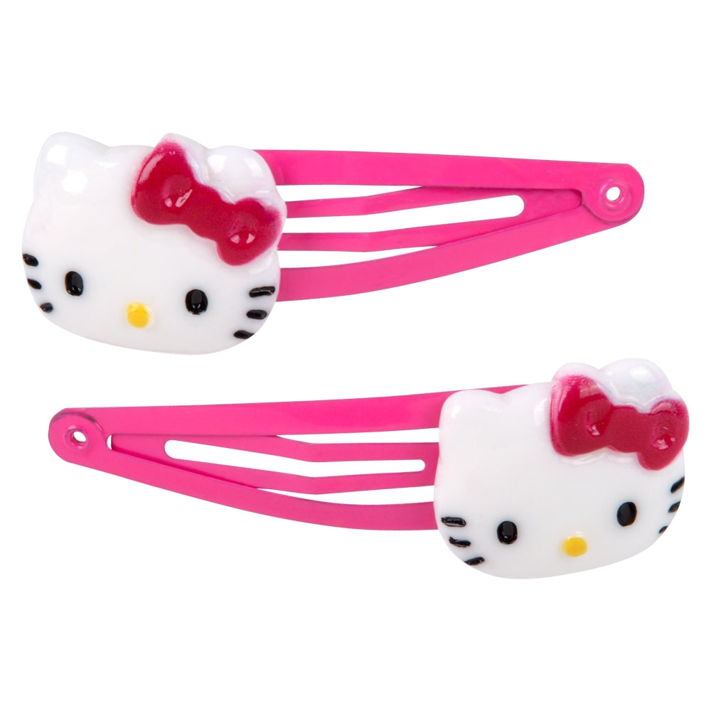 Hello Kitty Scrunchie Set With 2 Hair Clips