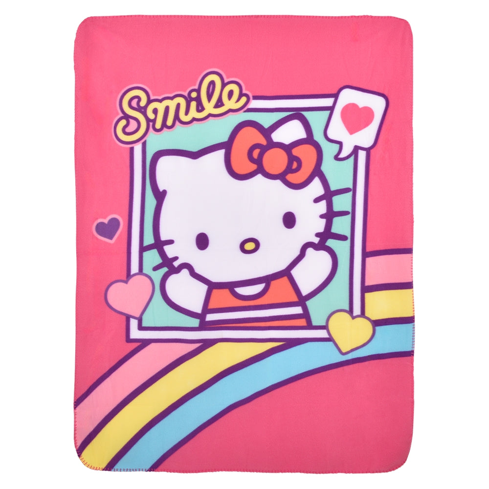 Hello Kitty Fleece Throw Blanket (1 PC)