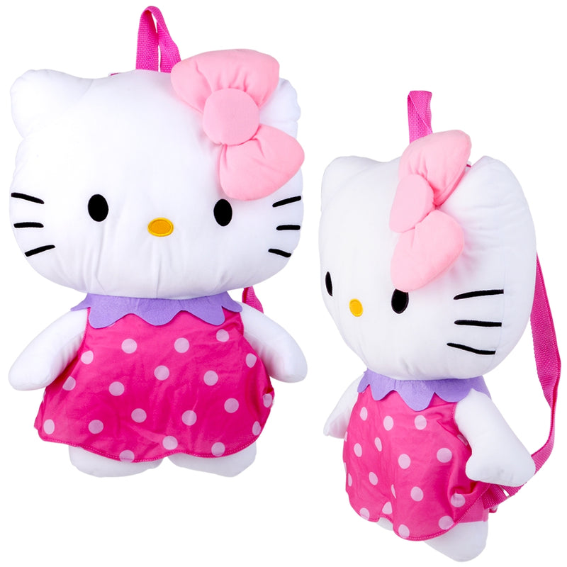 Hello Kitty Plush Backpack 16 in