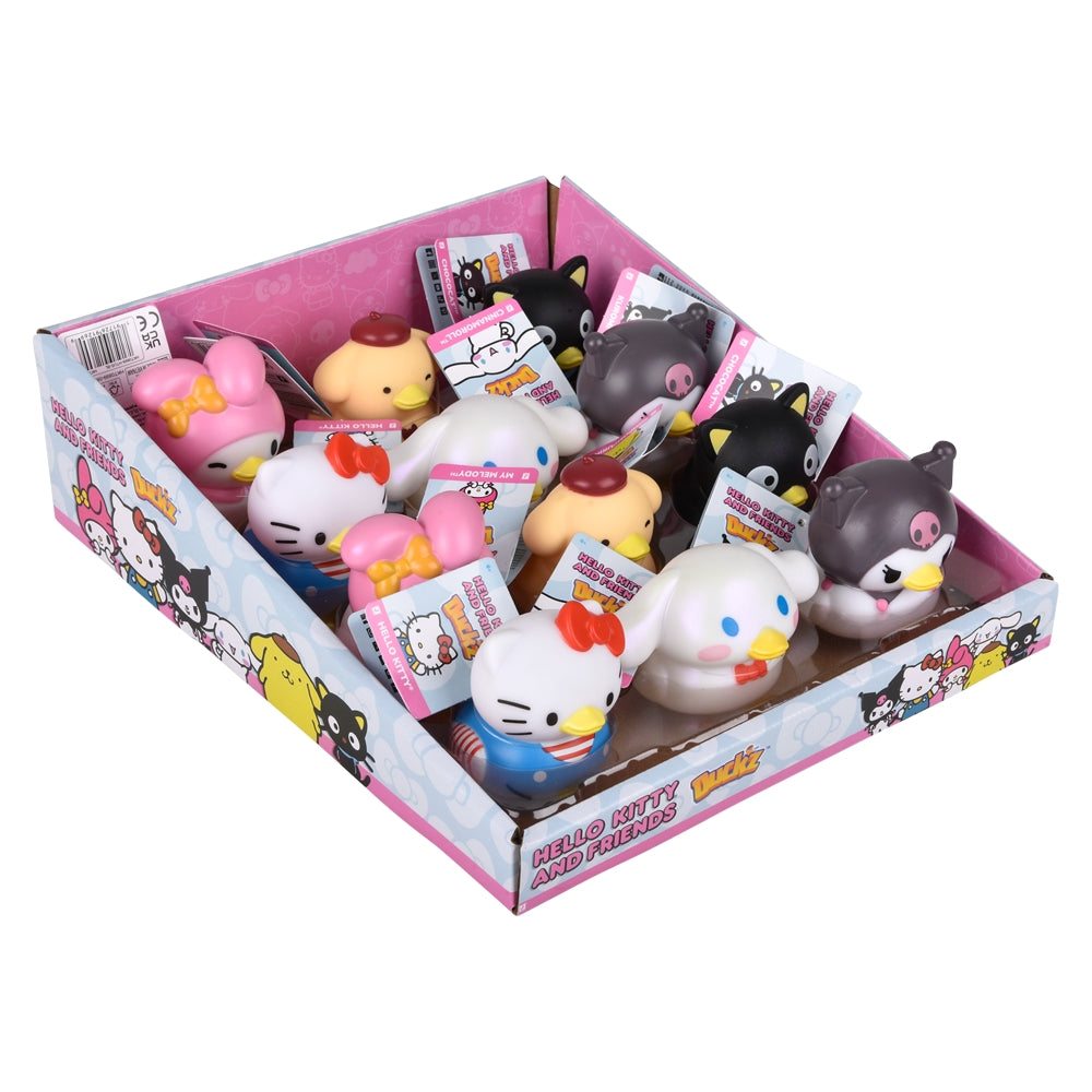 Hello Kitty Rubber Duckz 3" (1 DSP)