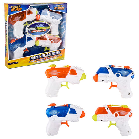 Mini Water Blasters 4ct