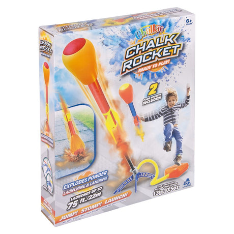 Chalk Rocket Outdoor Chalk Toy