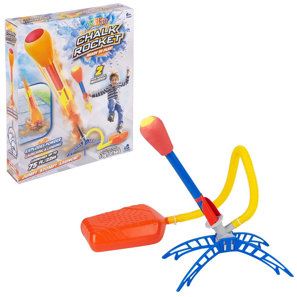 Chalk Rocket Outdoor Chalk Toy