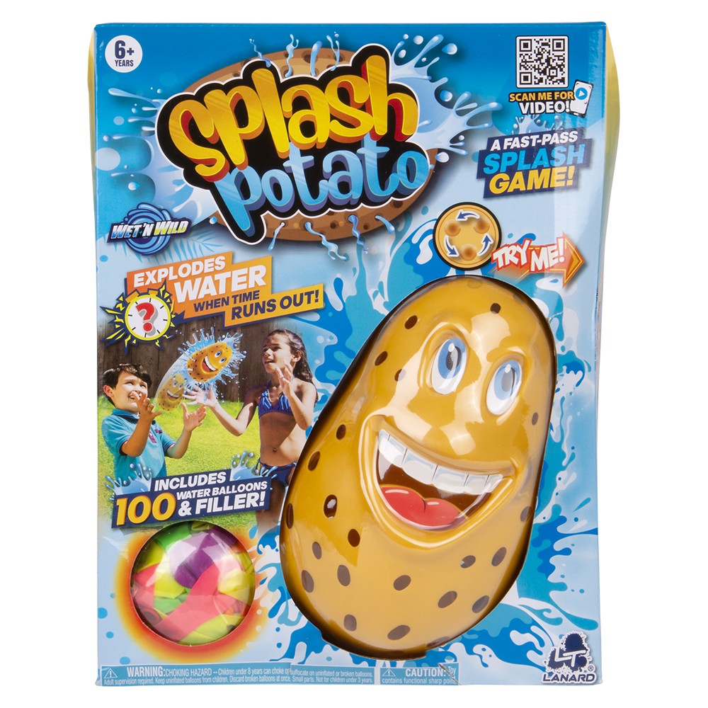 Splash Potato Water Toss Game