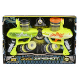 Foam Disc Shooter Duel Zip Shot (2 Shooters, 24 Discs)