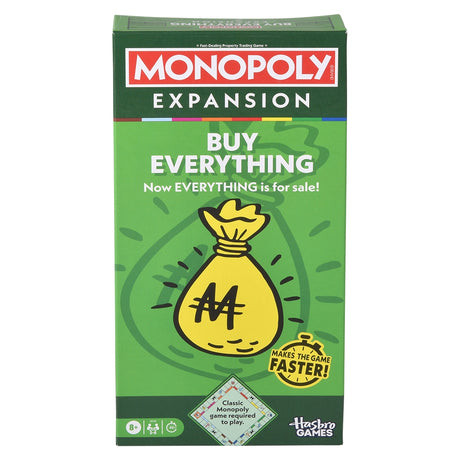 Monopoly Buy Everything Card Game