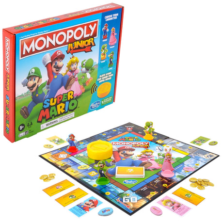 Monopoly Super Mario Junior Board Game