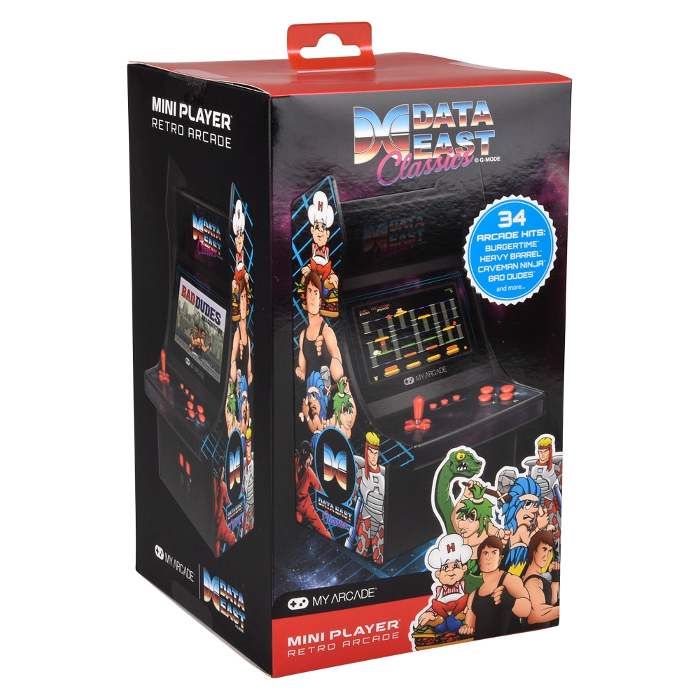 Retro Arcade Mini Player Data East 34-in-1