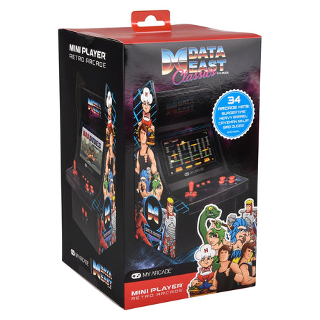 Retro Arcade Mini Player Data East 34-in-1