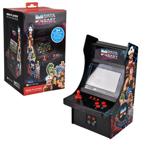 Retro Arcade Mini Player Data East 34-in-1