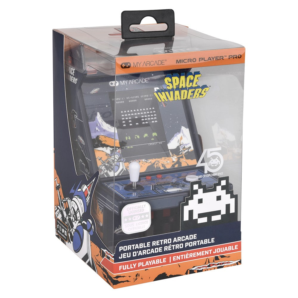 Space Invaders Retro Arcade Micro Player