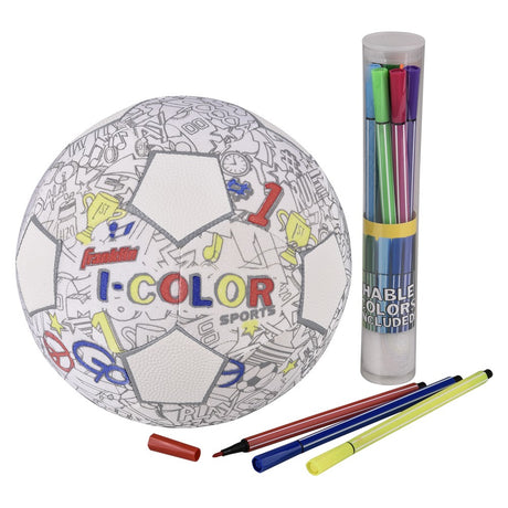 Colorable Mini Soccer Ball (1 PC)