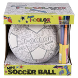 Colorable Mini Soccer Ball (1 PC)