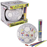 Colorable Mini Soccer Ball (1 PC)