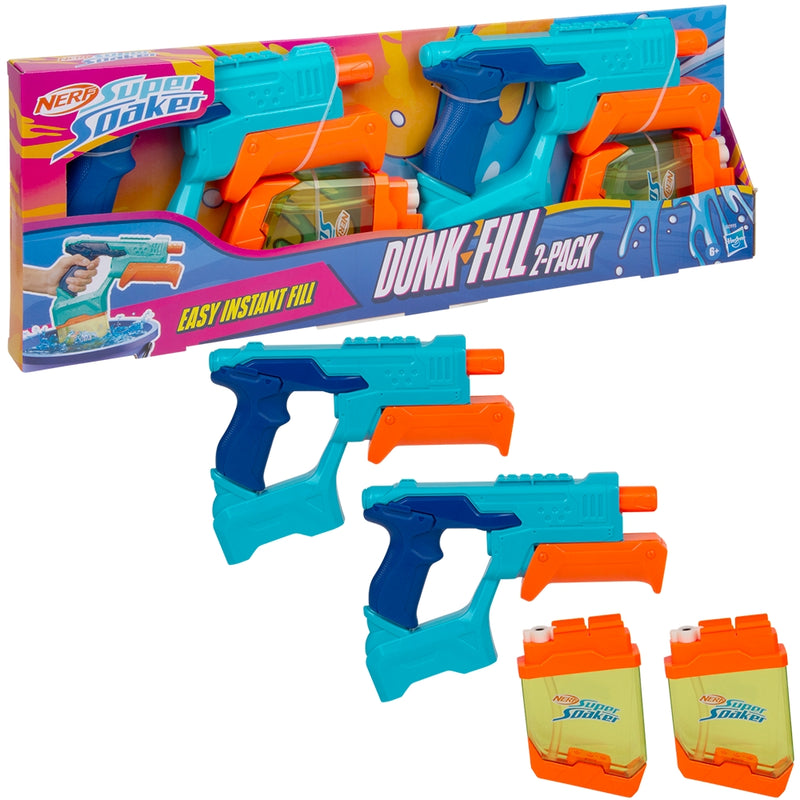 Nerf Super Soaker Dunk-Fill Twin Pack