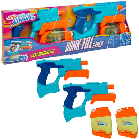 Nerf Super Soaker Dunk-Fill Twin Pack