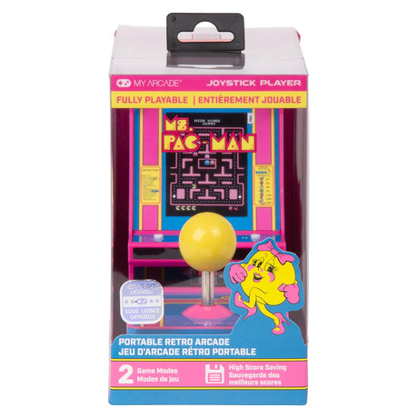 Ms. Pac-Man Retro Arcade Mini Player