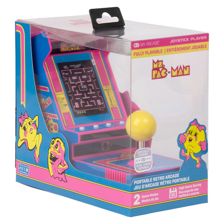 Ms. Pac-Man Retro Arcade Mini Player