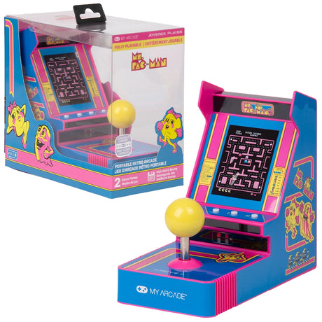 Ms. Pac-Man Retro Arcade Mini Player