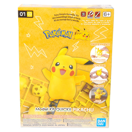 Pokemon Pikachu Quick Model Kit