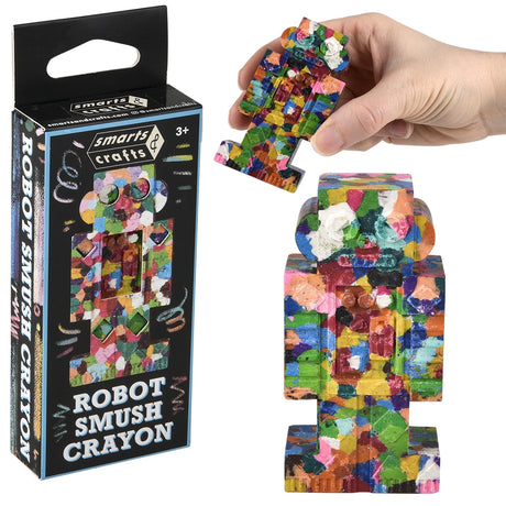 Robot Smush Crayon