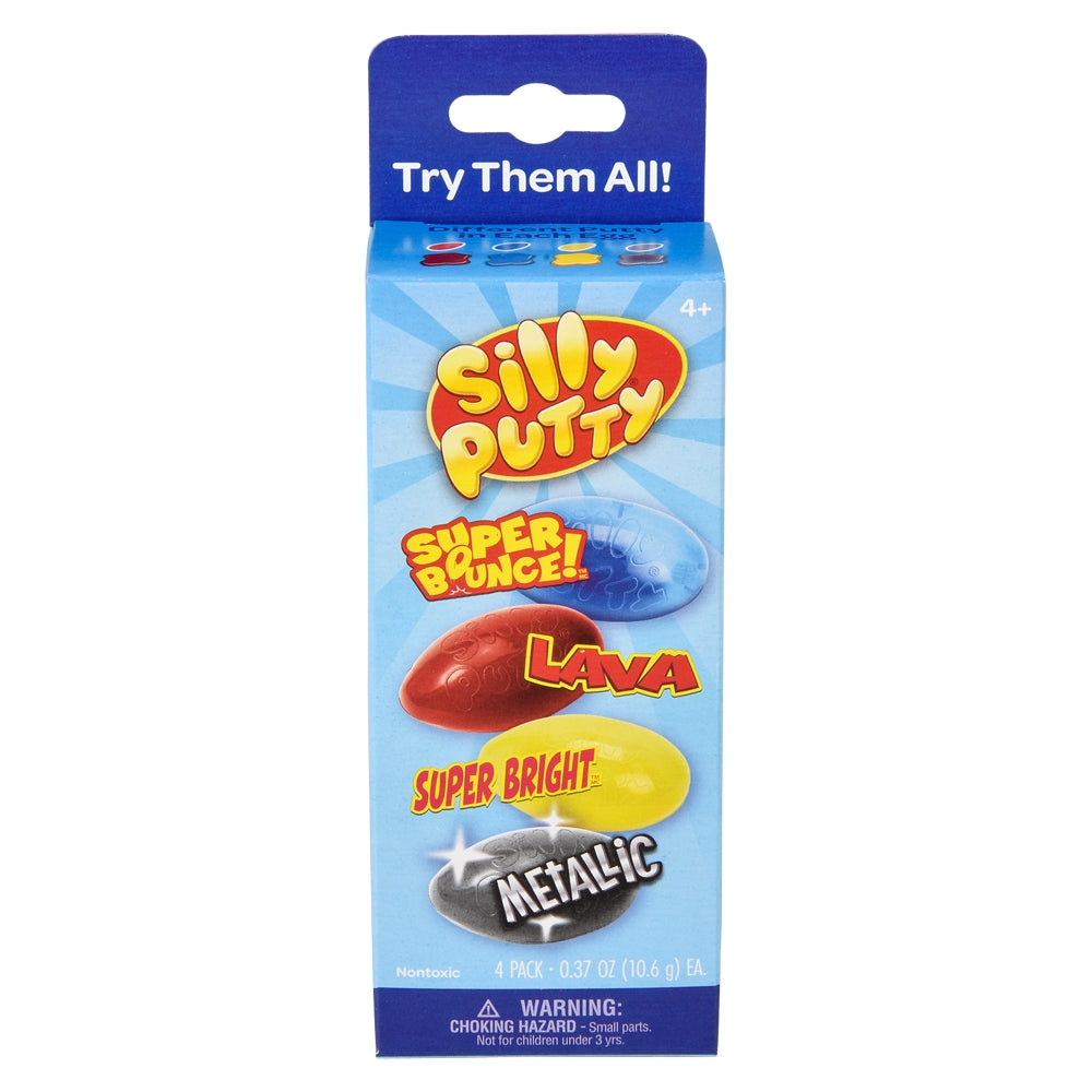 Silly Putty Variety Pack (4 PC Box)