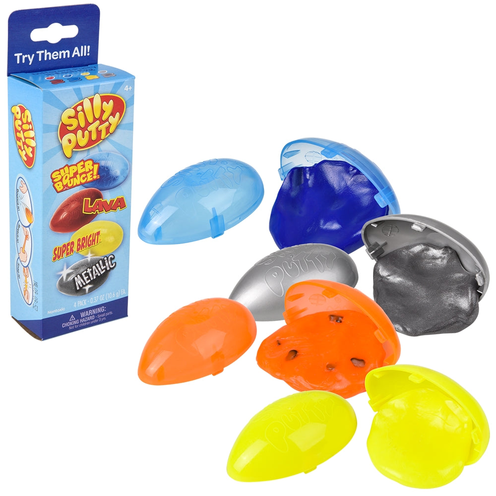 Silly Putty Variety Pack (4 PC Box)
