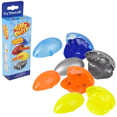Silly Putty Variety Pack (4 PC Box)