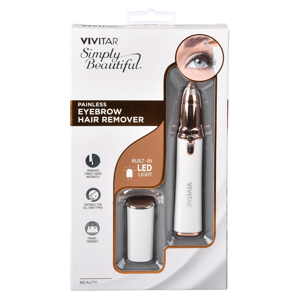 Eyebrow Hair Remover with LED Light