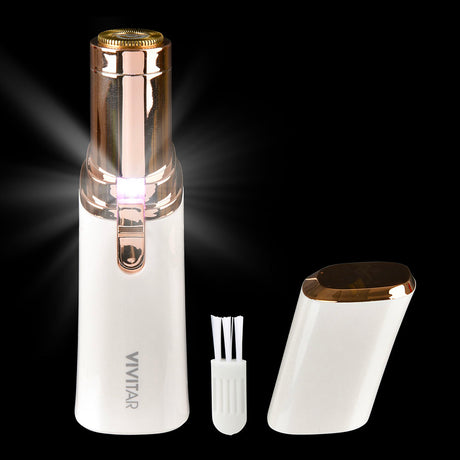 Facial Hair Removal Shaver with LED