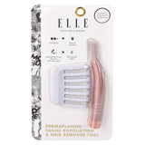 Facial Dermaplaning Trimmer with LED Light
