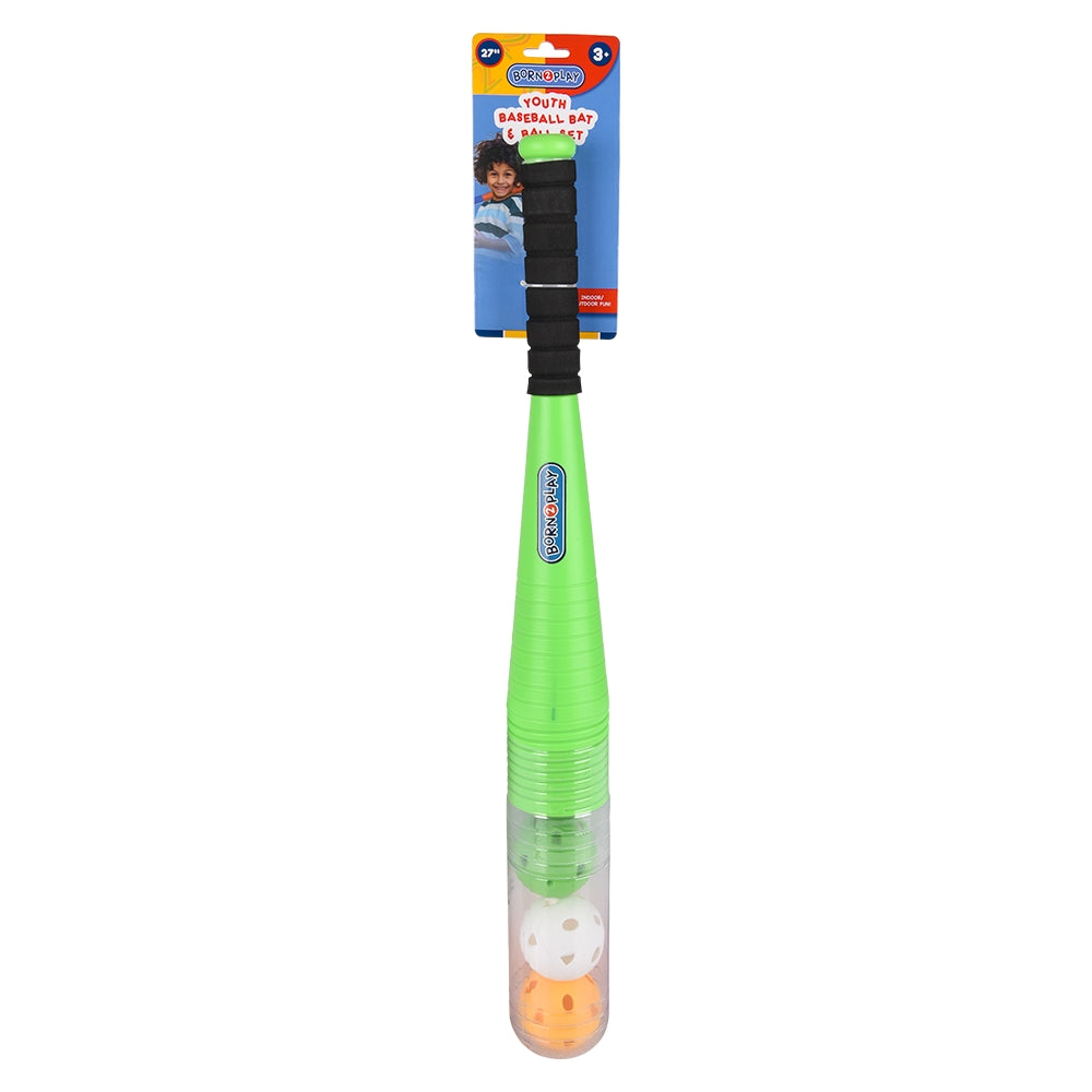 Baseball Bat Set With 3 Balls