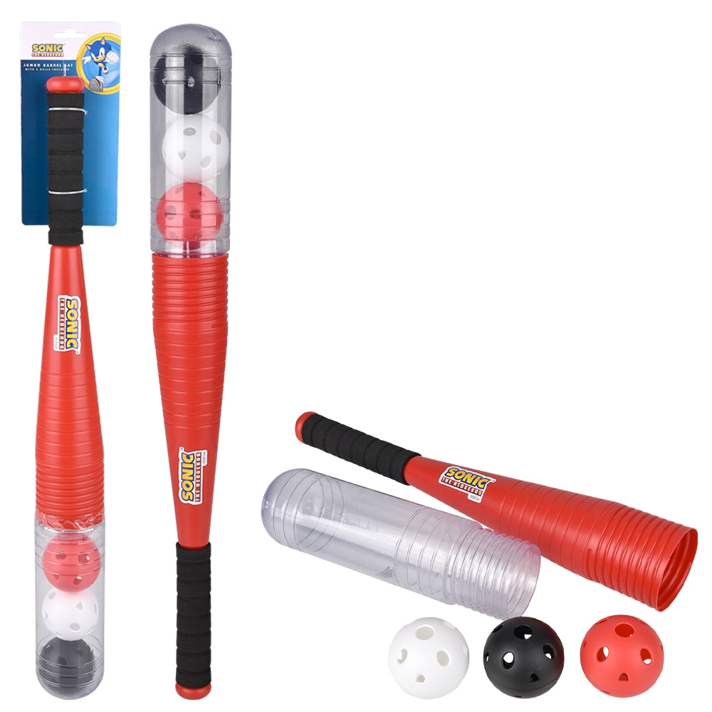 Sonic Jumbo Bat With 3 Balls