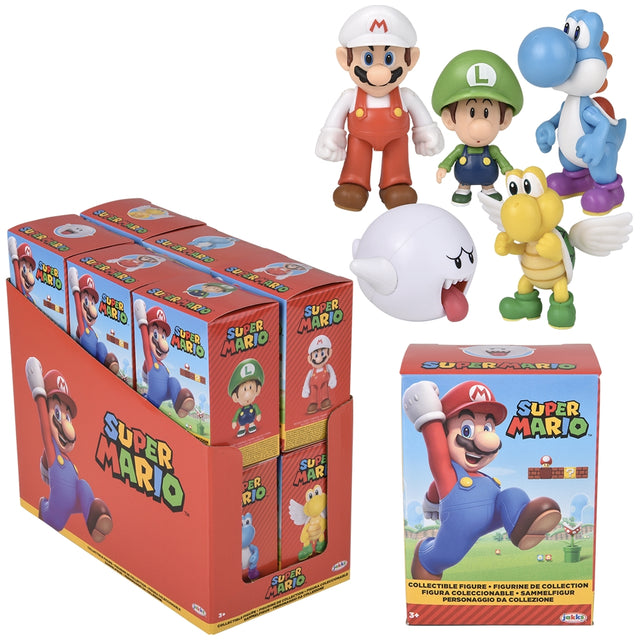 Super Mario Figurines 2.5" 12ct