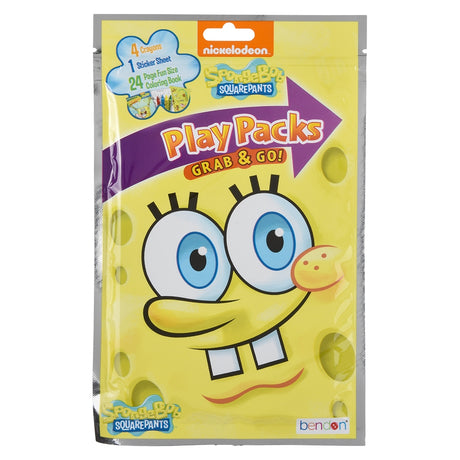 SpongeBob Coloring Play Pack