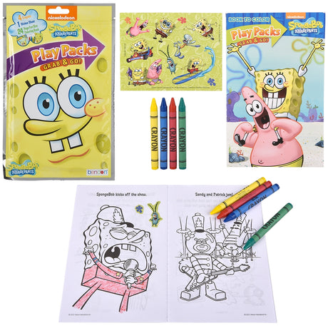 SpongeBob Coloring Play Pack