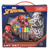 Spider-Man Color and Go Art Set