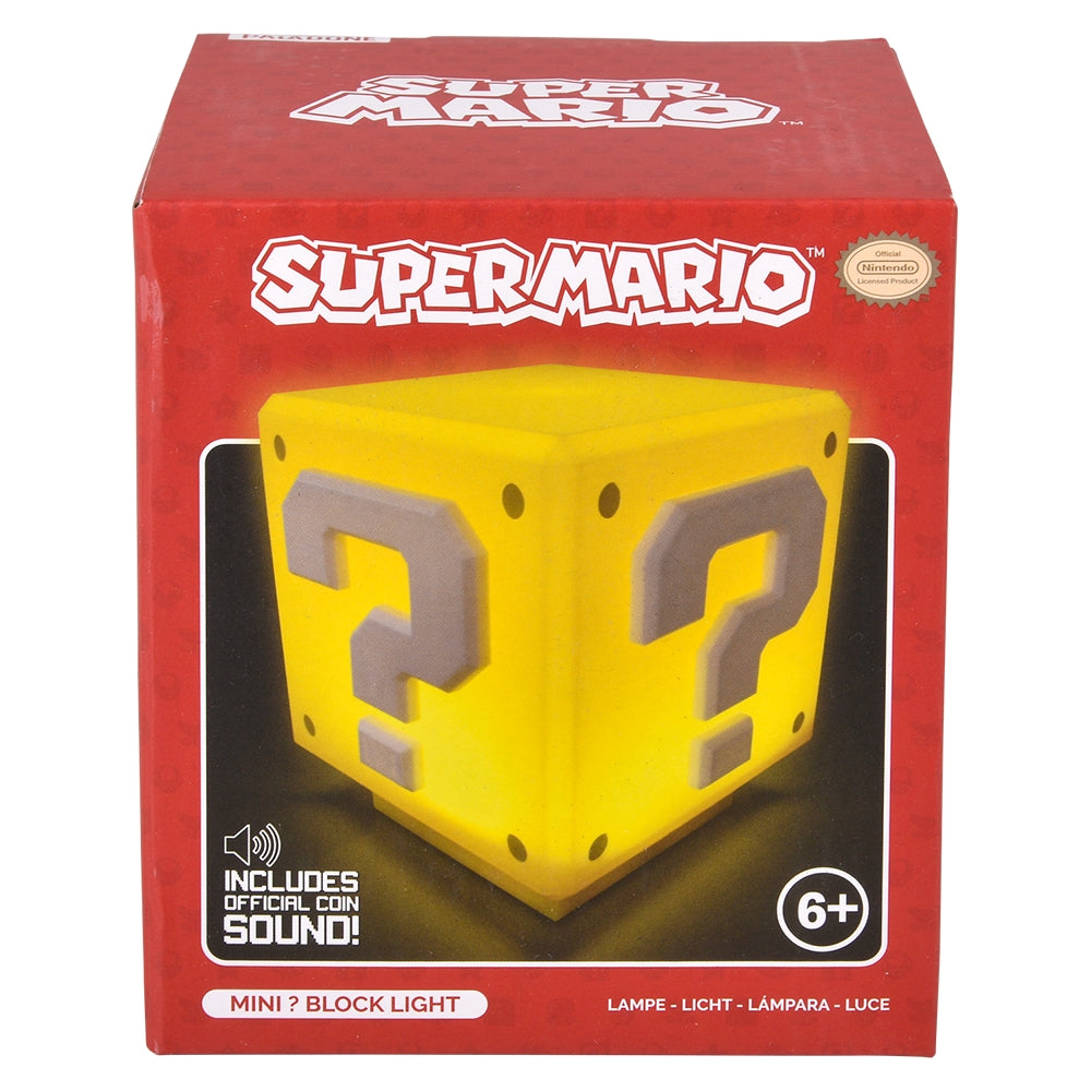 Super Mario Mini Question Block Light
