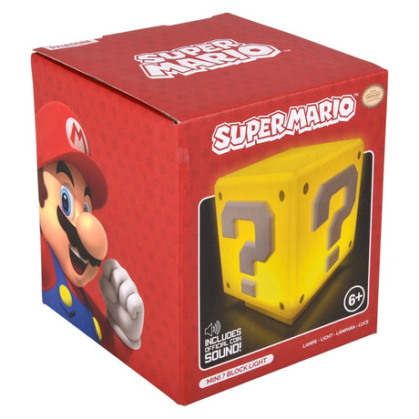 Super Mario Mini Question Block Light
