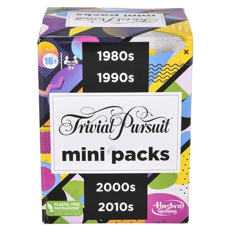 Trivial Pursuit Decades Mini Packs (4 Pc)
