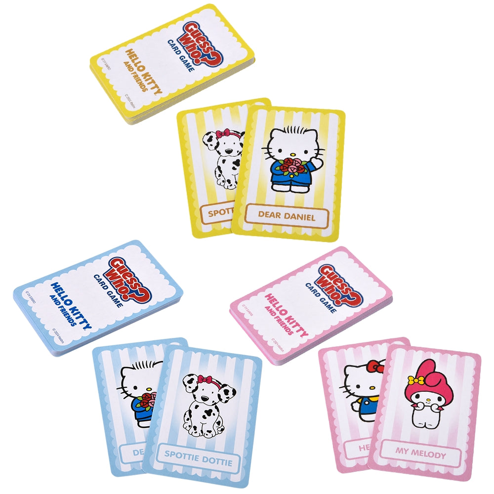 Hello Kitty Guess Who Card Game